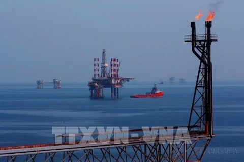 On Bach Ho oil field (Photo: VNA)