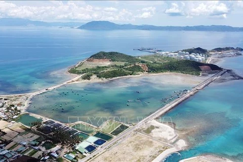 A view of the Van Phong Economic Zone situated in the northern part of Khanh Hoa province. (Photo: VNA)