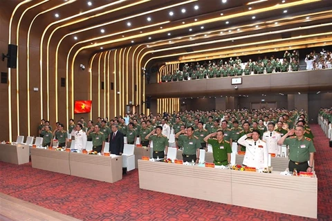 At the conference (Photo: Ministry of Public Security)