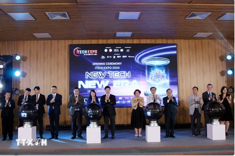 At the opening ceremony of iTech Expo 2024 in Ho Chi Minh City on July 10. (Photo: VNA)