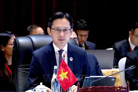 Deputy Foreign Minister Do Hung Viet, head of SOM delegation of Vietnam (Photo: VNA)