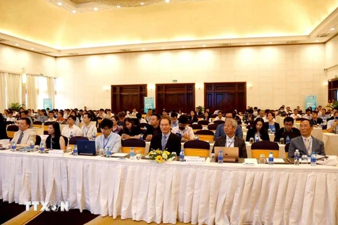 Nearly 300 domestic and foreign scientists as well as local researchers and students attend the 10th International Conference in Vietnam on the Development of Biomedical Engineering that opens on July 25 in Binh Thuan province. (Photo: VNA)