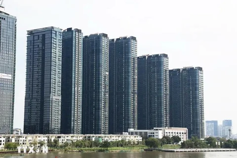 High-end apartment buildings in Ho Chi Minh City (Photo: VNA)