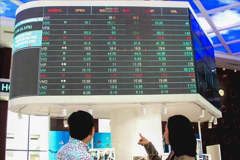 Investors at the Ho Chi Minh Stock Exchange (Photo: VNA)