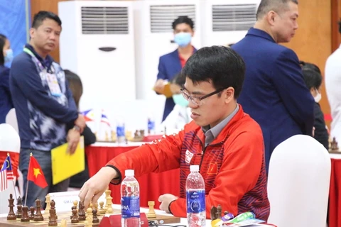 Vietnamese grandmaster Le Quang Liem (Photo: VNA)