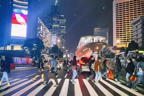 A street in Central Jakarta. (Photo: jakartaglobe.id)