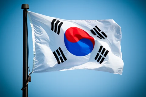 The flag of the Republic of Korea. (Photo: dangcongsan.vn)