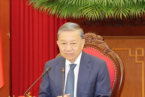 General Secretary of the Communist Party of Vietnam (CPV) Central Committee and President To Lam (Photo: VNA)