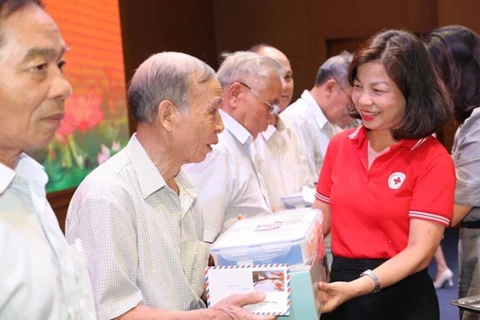 Since the start of 2024, Hanoi has implemented various practical measures to care for policy beneficiaries. (Source: VNA)