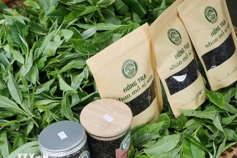 Tea products of Lai Chau (Photo: VNA)