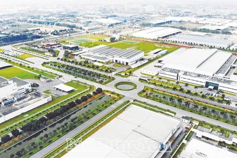 A view of the Thang Long II Industrial Park in Hung Yen province. (Photo: Hung Yen Newspaper)