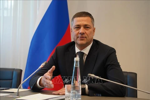 Governor of Pskov oblast of Russia Mikhail Vedernikov (Photo: VNA)