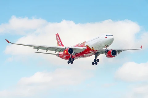 Vietjet Air will increase the flight frequency of numerous routes to 99 flights per week from October 27 (Photo courtesy of Vietjet)