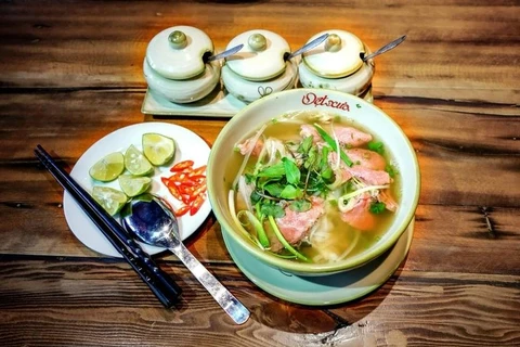 "Pho” (Noodle soup) of Hanoi capital city has been named in the national intangible cultural heritage list by the Ministry of Culture, Sports and Tourism. (Photo: VietnamPlus)