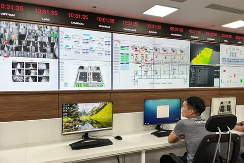 A data centre of Viettel in Hoa Lac. The Ministry of Public Security has recently proposed a data trading platform to be established in the latest draft version of the amended Law on Data. (Photo: kinhtedothi.vn)