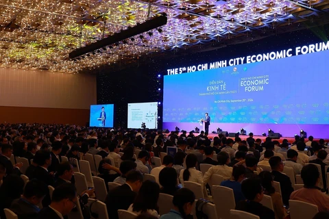 The Ho Chi Minh City Economic Forum 2024 opens on September 25 (Photo: VNA)