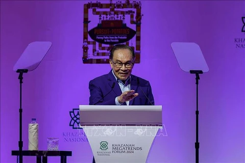 Malaysian Prime Minister Anwar Ibrahim (Photo: Bernama/VNA)