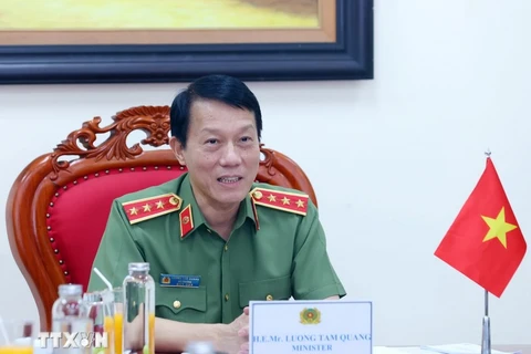 Vietnamese Minister of Public Security Sen. Lieut. Gen. Luong Tam Quang (Photo: VNA)