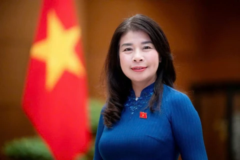 Vice Chairwoman of the National Assembly Committee for External Relations Le Thu Ha (Photo: VNA)