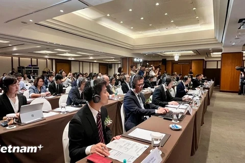 Technical Cooperation Project for “Capacity Building on Promoting Efficiency of Vietnamese Equity Market” was held on September 23 (Photo: VietnamPlus)