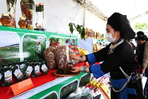 An agricultural product fair in Lai Chau - Illustrative image (Photo: VNA)