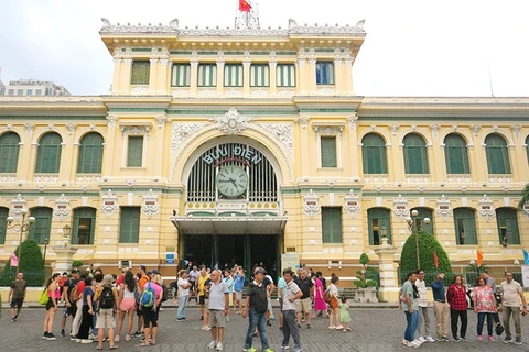 HCM City welcomes over 4.6 million foreign visitors in 10 months. (Photo: VNA)