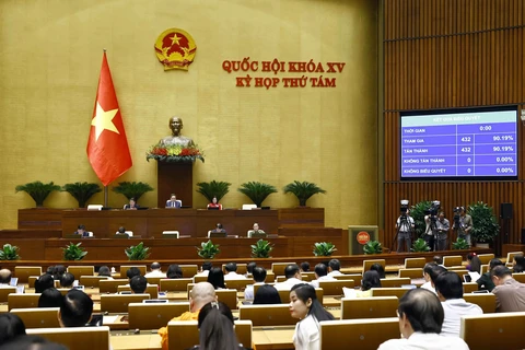 The National Assembly passes a resolution on state budget allocation plan for 2025. (Photo: VNA)