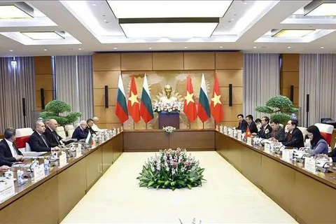 At the meeting (Photo: VNA)