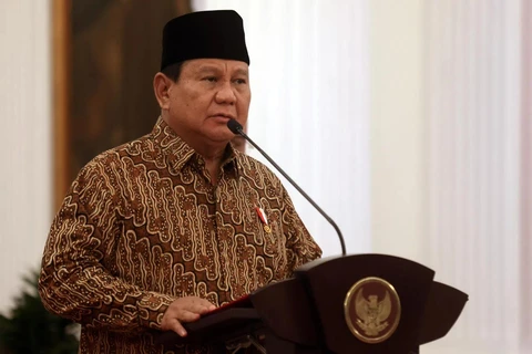 Indonesian President Prabowo Subianto (Photo: VNA)