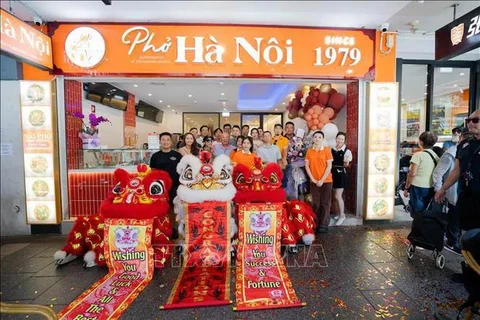 "Pho Hanoi 1979” restaurant opens in the heart of Sydney, Australia, on December 2. (Photo: VNA)