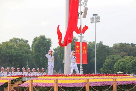 Flag-raising ceremony marks 79th National Day