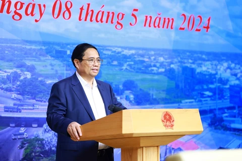 El primer ministro de Vietnam, Pham Minh Chinh, interviene en la cita