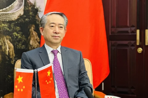 El embajador de China en Vietnam, Xiong Bo. (Foto: VNA)