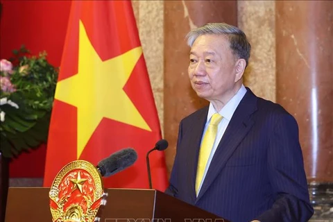 El presidente vietnamita, To Lam. (Foto: VNA)