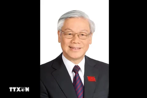 El secretario general del Partido Comunista de Vietnam, Nguyen Phu Trong. (Foto: VNA)