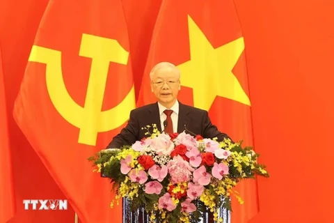 El secretario general del Partido Comunista de Vietnam, Nguyen Phu Trong. (Foto: VNA)