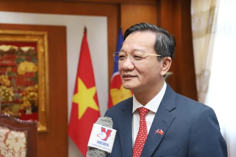 El embajador vietnamita en Laos Nguyen Minh Tam (Fuente: VNA)