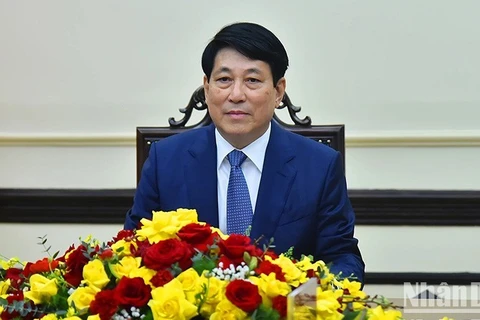 El presidente de Vietnam, Luong Cuong (Foto: Nhan Dan)