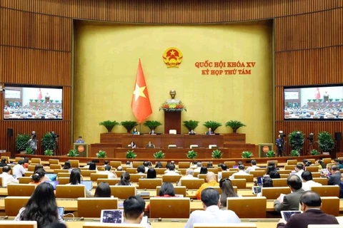 En el octavo período de sesiones de la Asamblea Nacional de la XV Legislatura (Foto: VNA)