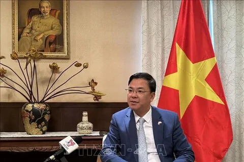 El embajador de Vietnam en Japón, Pham Quang Hieu (Foto: VNA)