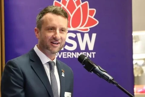 Layton Pike, miembro del consejo asesor del Instituto de Política Australia-Vietnam (Foto: VNA)