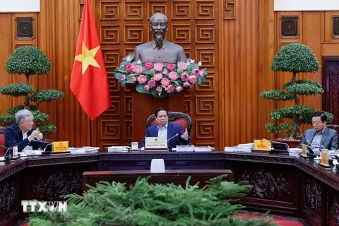 会议场景。图自越通社