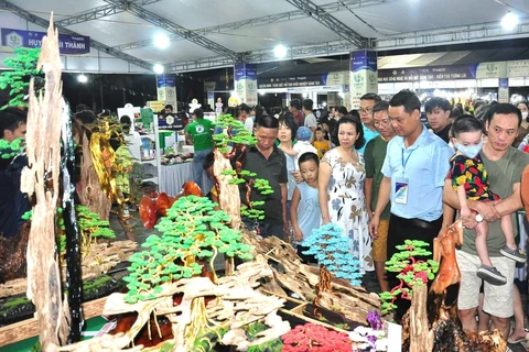 Un stand au TechFest Quang Nam 2023. (Photo : baoquangnam.vn)