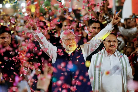 Le noueau Premier ministre indien Narendra Modi, Photo: Nikkei Asia