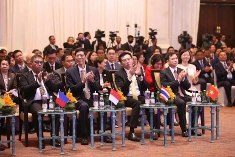 Les délégués à la 20e réunion ministérielle de l'ASEAN sur la science, la technologie et l'innovation (AMMSTI-20). (Photo : Freshnewsasia)