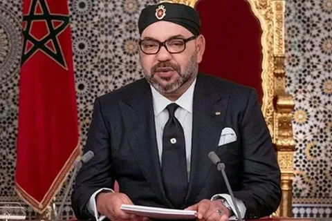 Le roi Mohammed VI du Maroc. Photo : AFP-VNA