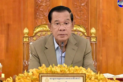 Le président du Sénat cambodgien Hun Sen (Source : https://www.khmertimeskh.com)