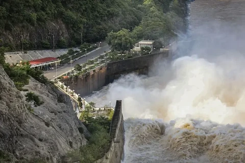 Le drainage à travers la Chine n'a pas beaucoup d'impact sur le bassin inférieur du Vietnam. Photo : VNA