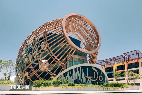 Le théâtre Do (Libera Nha Trang), où se déroule la célébration de remise des Prix du Cerf-Volant d'Or 2024. Photo : VNA