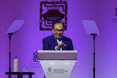 Le Premier ministre malaisien Datuk Seri Anwar Ibrahim (Photo : Bernama)